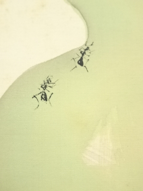 道具 ] - 道具 山元春挙筆 瓢箪 肉筆絹本掛軸（山元清秀箱書・二